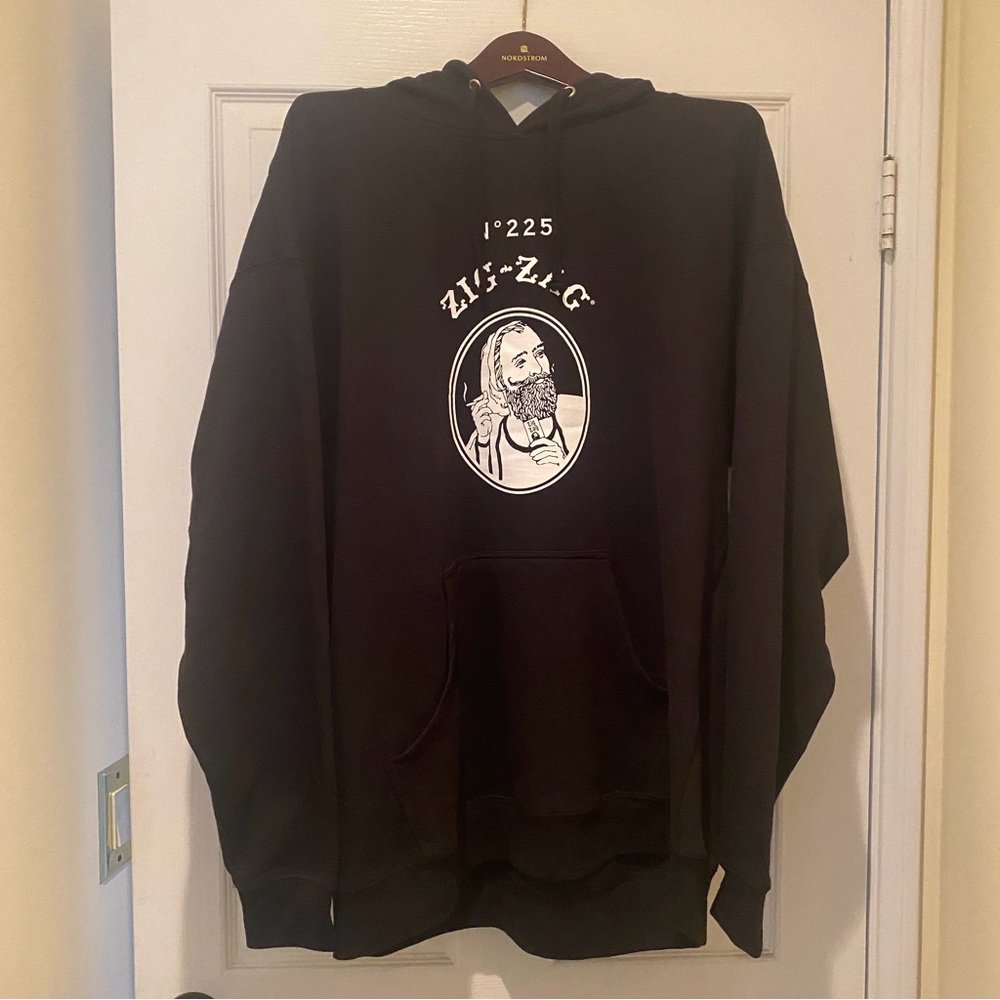 Like New Zig Zag Brand Paper Pullover Hoodie XXL Weed 420 Cannabis